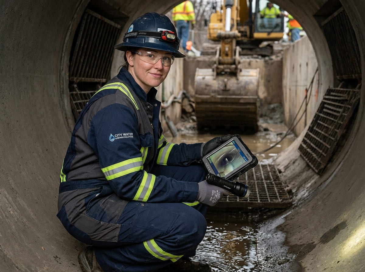 Sewer Line Inspection & Replacement in Dickinson